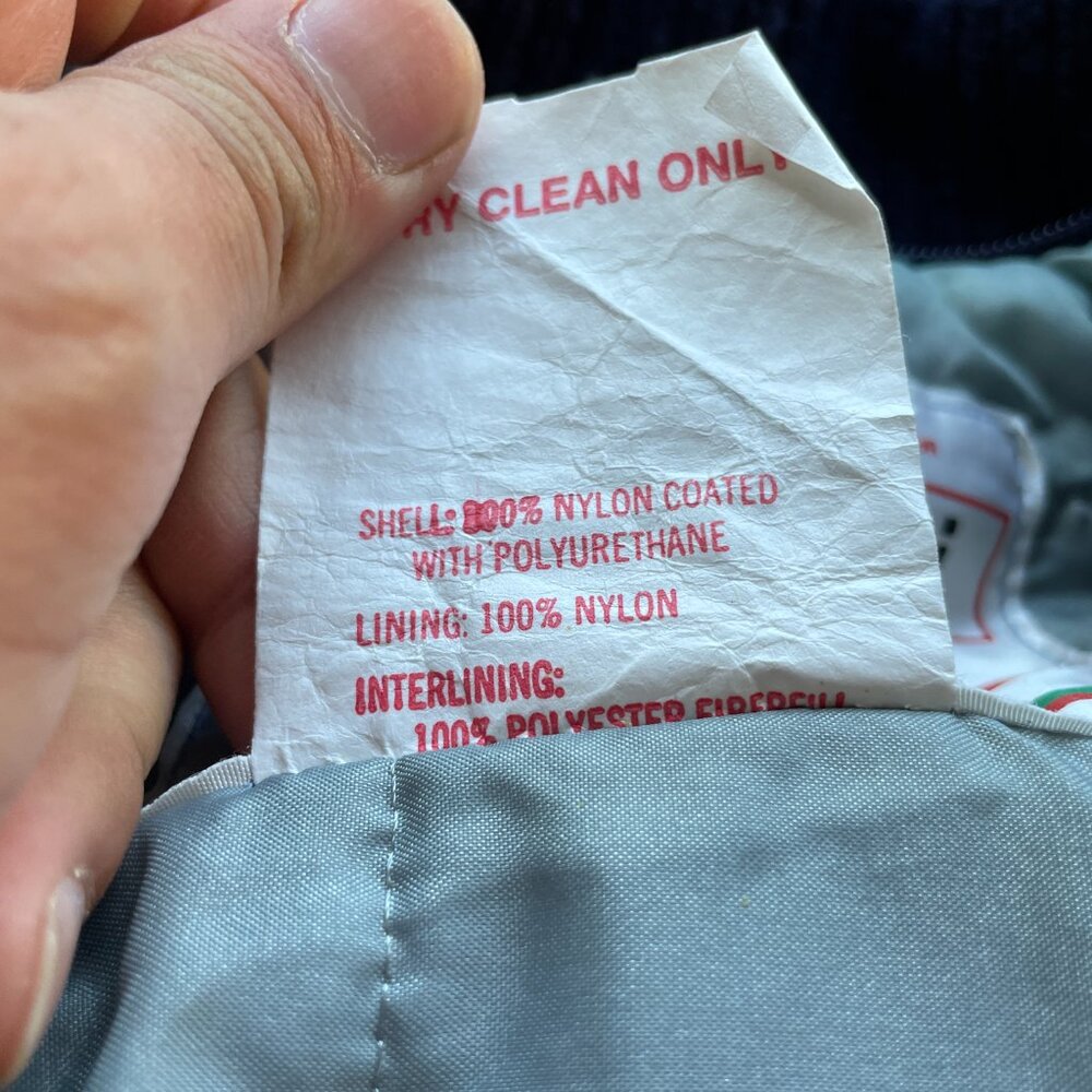 Rare Vintage 1970's Kawasaki Shop Jacket Racing Coat Men's Size Large - Picture 7 of 9